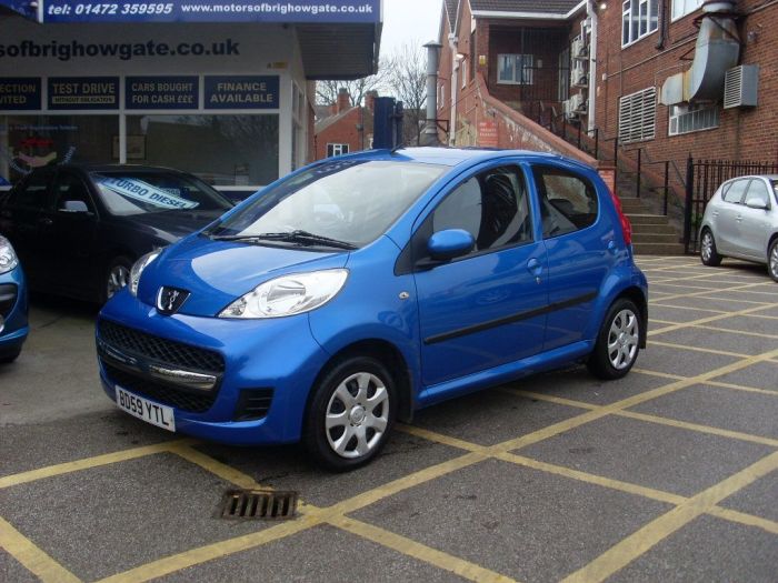Peugeot 107 1.0 Urban 5dr Hatchback Petrol Vivid Blue