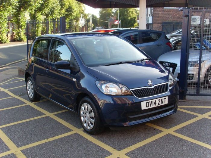 Skoda Citigo 1.0 MPI SE 5dr Hatchback Petrol Sapphire Blue
