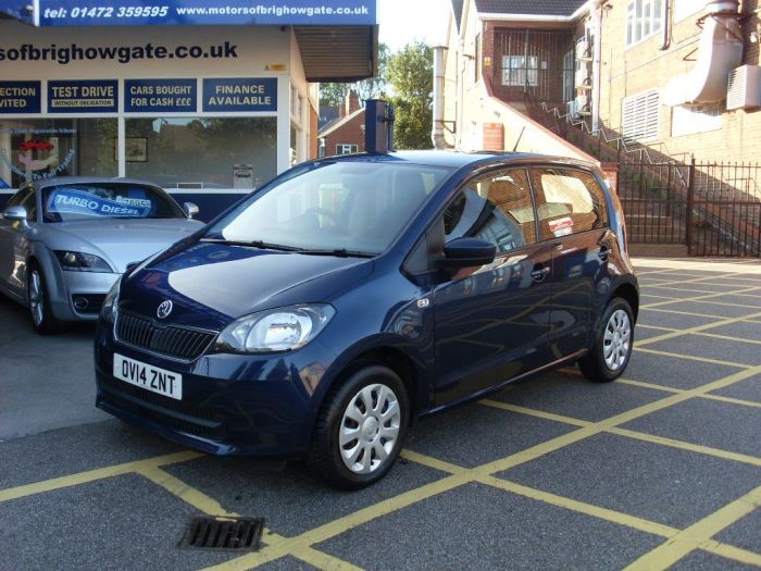 Skoda Citigo 1.0 MPI SE 5dr Hatchback Petrol Sapphire Blue