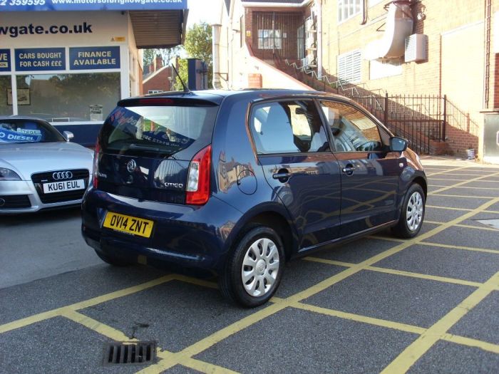Skoda Citigo 1.0 MPI SE 5dr Hatchback Petrol Sapphire Blue
