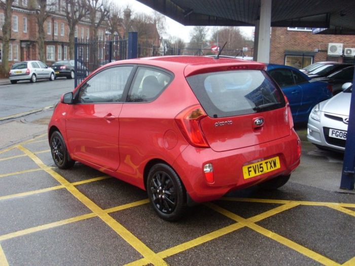 Kia Picanto 1.0 1 3dr Hatchback Petrol Ruby Red