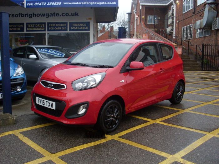 Kia Picanto 1.0 1 3dr Hatchback Petrol Ruby Red
