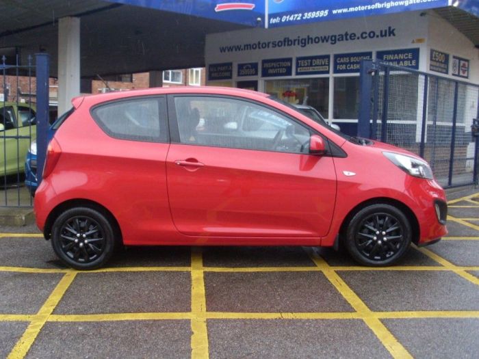 Kia Picanto 1.0 1 3dr Hatchback Petrol Ruby Red