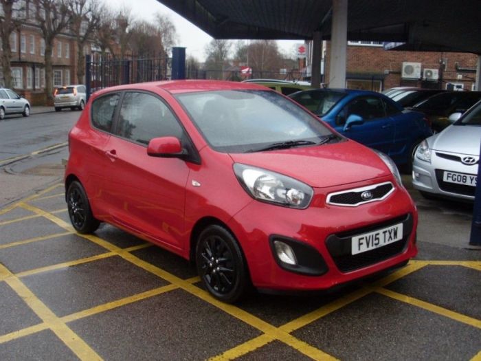 Kia Picanto 1.0 1 3dr Hatchback Petrol Ruby Red