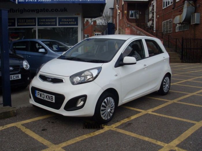 Kia Picanto 1.0 1 5dr Hatchback Petrol White