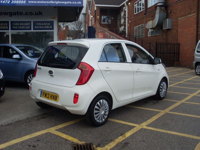 Kia Picanto 1.0 1 5dr Hatchback Petrol White
