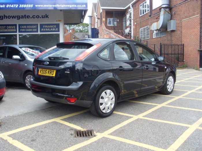 Ford Focus 1.6 TDCi LX 5dr Hatchback Diesel Black