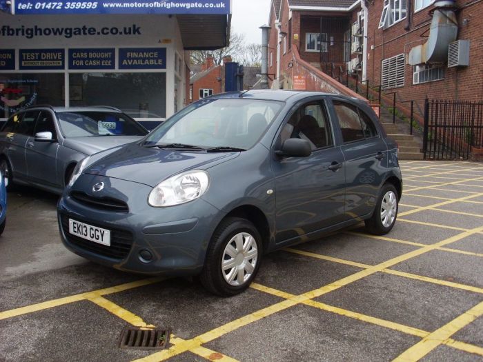 Nissan Micra 1.2 Visia 5dr Hatchback Petrol Grey