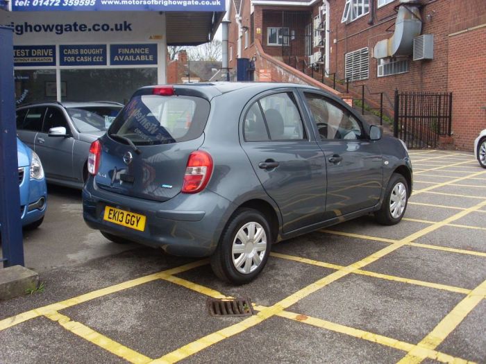 Nissan Micra 1.2 Visia 5dr Hatchback Petrol Grey