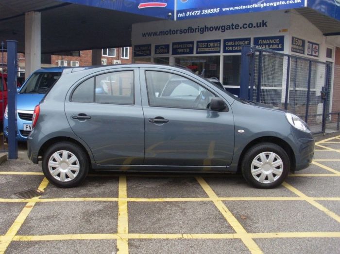 Nissan Micra 1.2 Visia 5dr Hatchback Petrol Grey