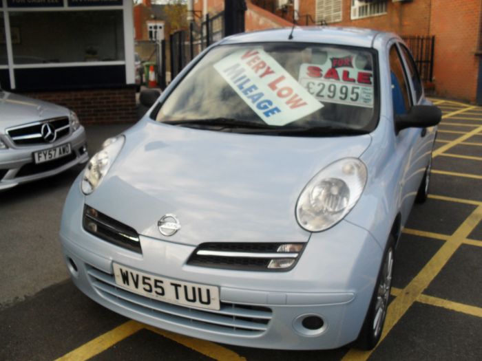 Nissan Micra 1.2 S 5dr Auto Hatchback Petrol Blue Met