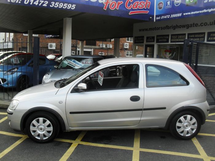 Vauxhall Corsa 1.0i 12V Life 3dr Hatchback Petrol Silver