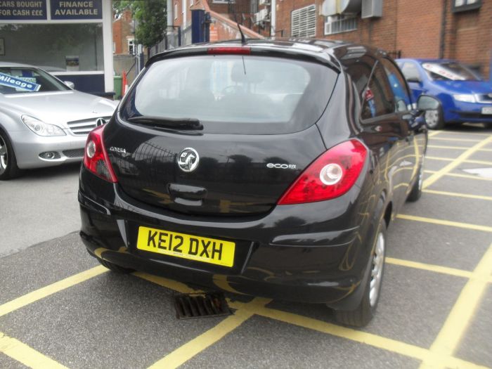 Vauxhall Corsa 1.0 ecoFLEX S 3dr Hatchback Petrol Black
