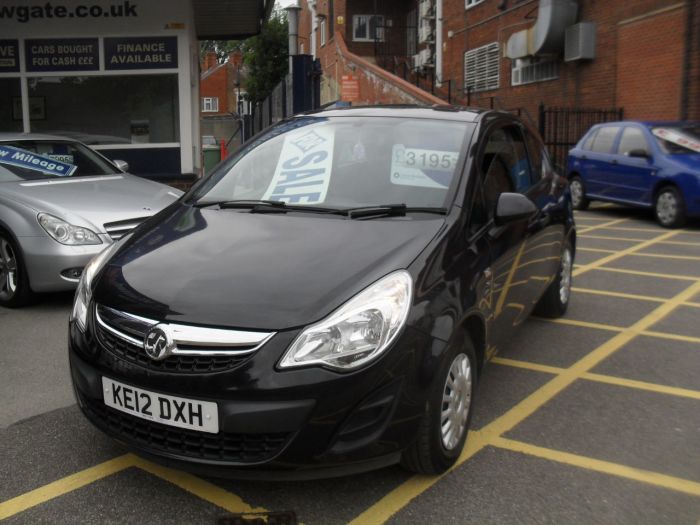 Vauxhall Corsa 1.0 ecoFLEX S 3dr Hatchback Petrol Black