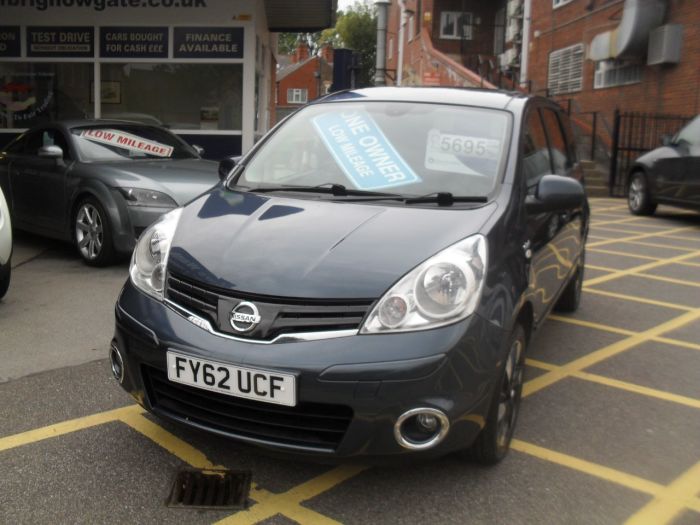 Nissan Note 1.4 N-Tec+ 5dr MPV Petrol Blue Met