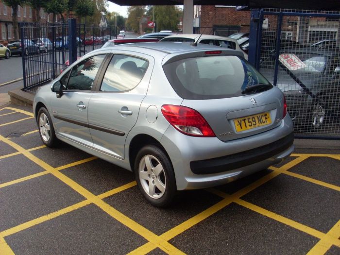 Peugeot 207 1.4 Verve 5dr Hatchback Petrol Silver Blue Metallic