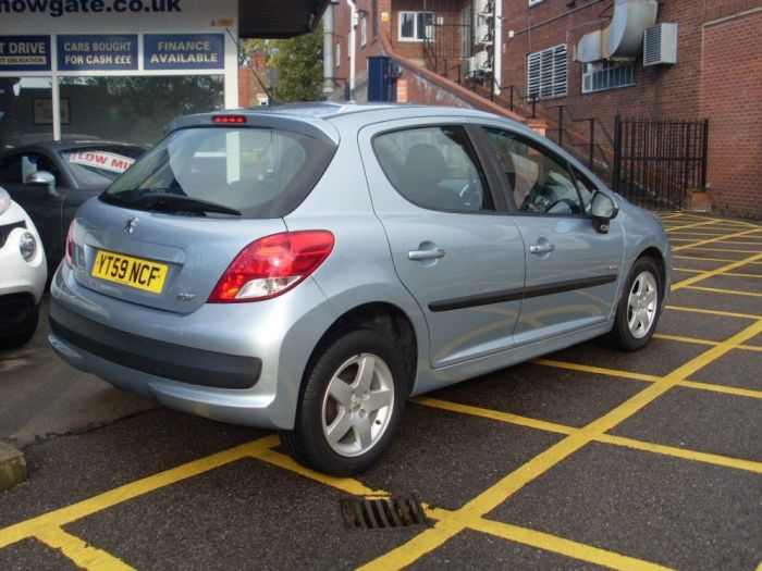 Peugeot 207 1.4 Verve 5dr Hatchback Petrol Silver Blue Metallic