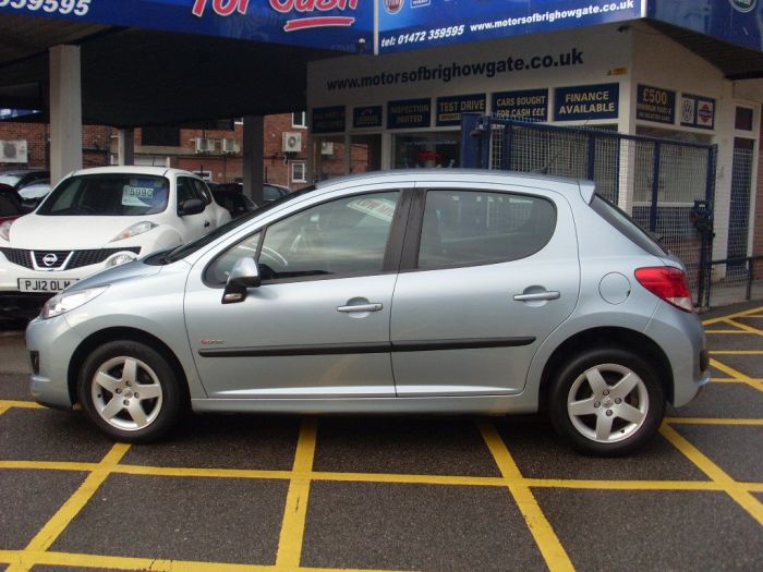 Peugeot 207 1.4 Verve 5dr Hatchback Petrol Silver Blue Metallic