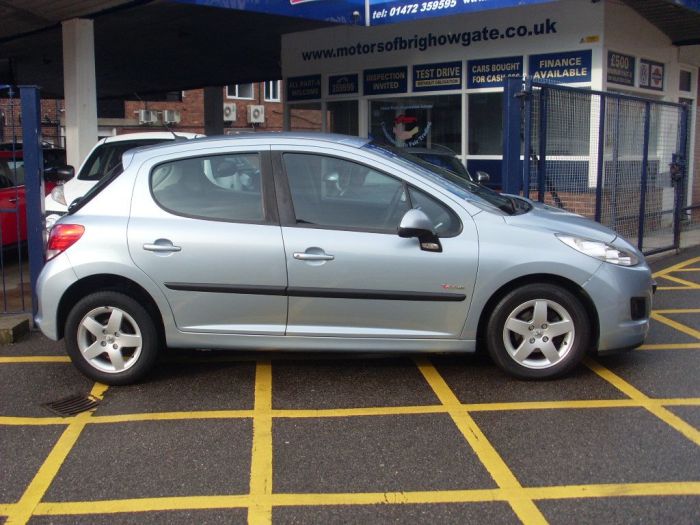 Peugeot 207 1.4 Verve 5dr Hatchback Petrol Silver Blue Metallic