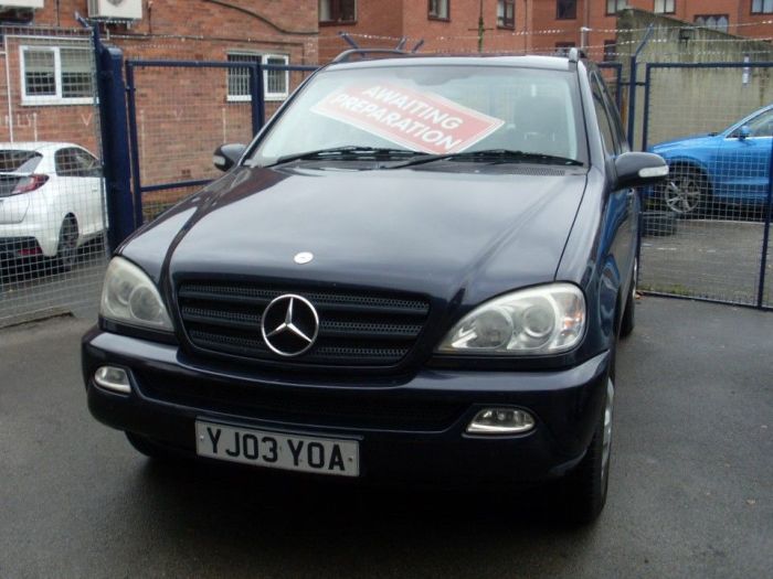 Mercedes-Benz M Class 2.7 ML270 CDI 5dr Tip Auto Estate Diesel Blue
