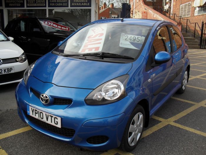 Toyota Aygo 1.0 VVT-i Blue 5dr Hatchback Petrol Blue Met