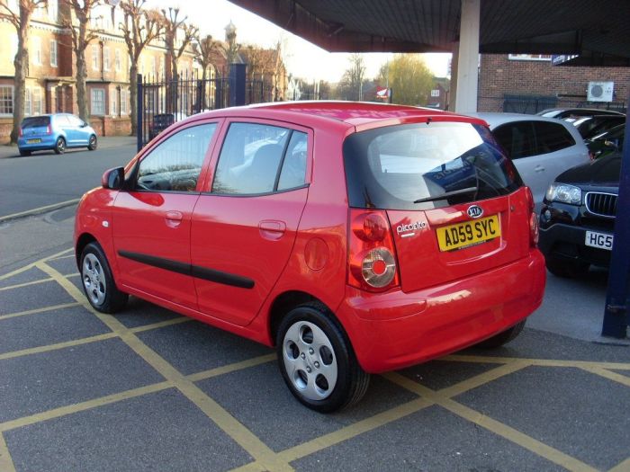 Kia Picanto 1.1 Strike 5dr Hatchback Petrol Bright Red