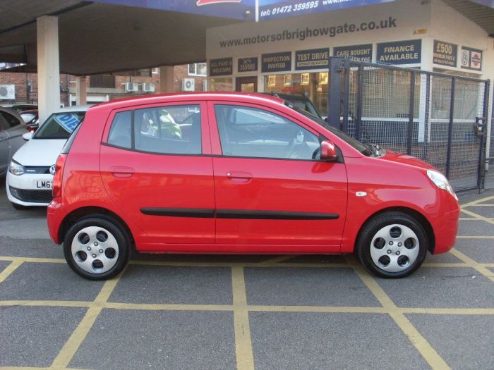 Kia Picanto 1.1 Strike 5dr Hatchback Petrol Bright Red