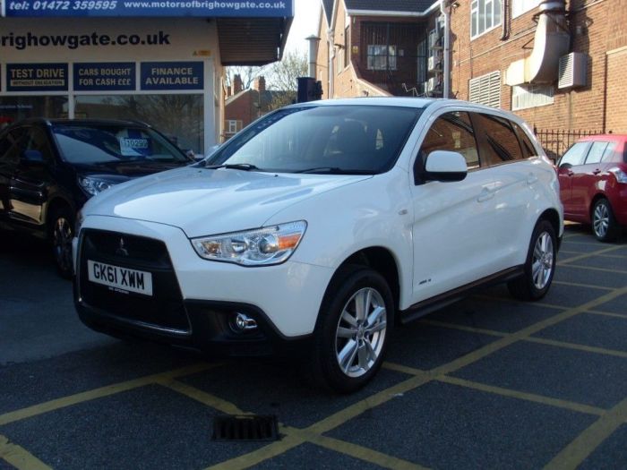 Mitsubishi ASX 1.6i 4 ClearTec 5dr Hatchback Petrol White