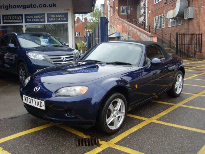 Mazda MX-5 1.8i 2dr Convertible Petrol Stormy Blue Metallic