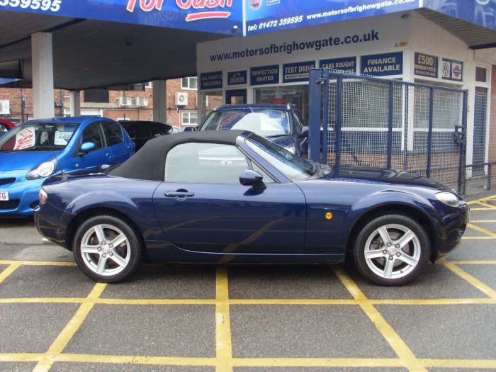 Mazda MX-5 1.8i 2dr Convertible Petrol Stormy Blue Metallic