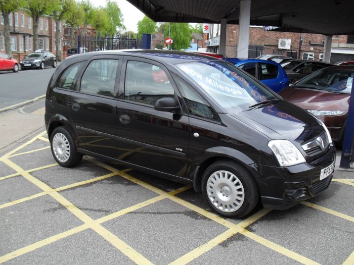 Vauxhall Meriva 1.4i 16V 5dr MPV Petrol Black