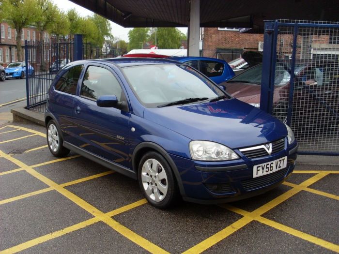 Vauxhall Corsa 1.4i 16V SXi+ 3dr Hatchback Petrol Ultra Blue