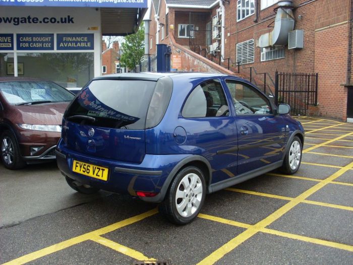 Vauxhall Corsa 1.4i 16V SXi+ 3dr Hatchback Petrol Ultra Blue