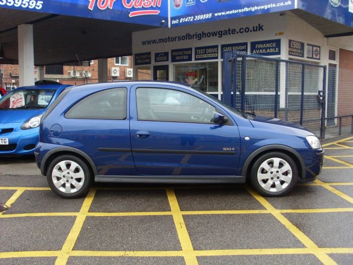 Vauxhall Corsa 1.4i 16V SXi+ 3dr Hatchback Petrol Ultra Blue