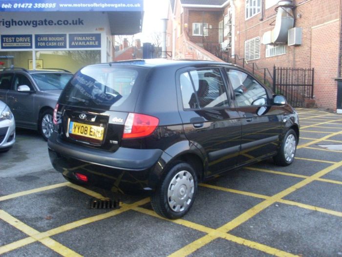 Hyundai Getz 1.1 GSI 5dr Hatchback Petrol Black
