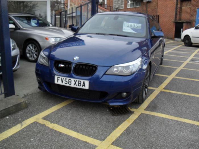 BMW 5 Series 2.5 523i M Sport 4dr Step Auto Saloon Petrol Le Mans Blue